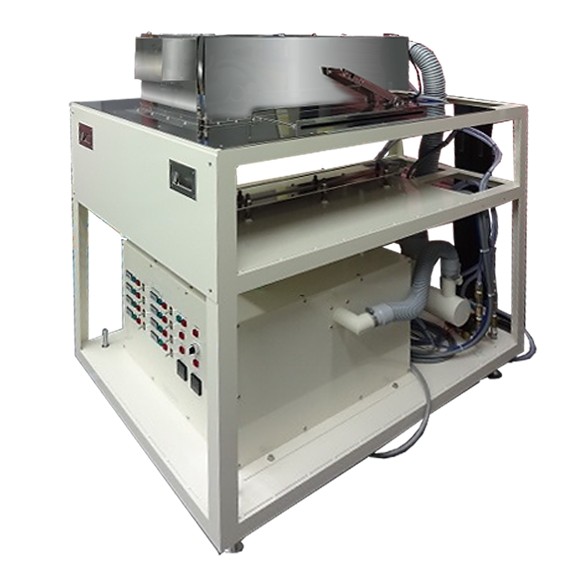 低圧水銀ランプの光源ユニットの生産用装置