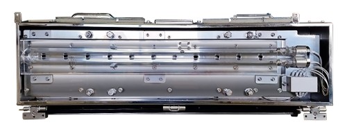 低圧水銀ランプの光源ユニット