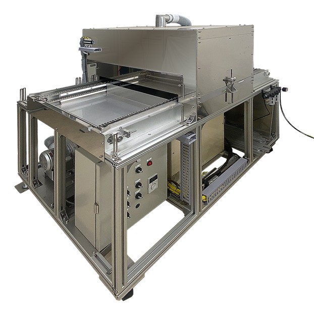 低圧水銀ランプの光源ユニットの生産用装置