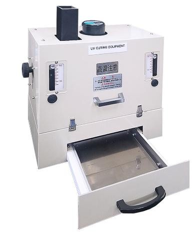 高圧水銀ランプの光源ユニットの実験用卓上型装置