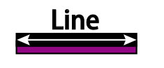 直線（ライン）照射タイプイメージ